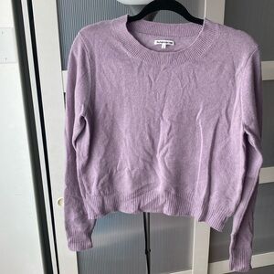 Light purple / lilac cashmere Reformation sweater in L (large)